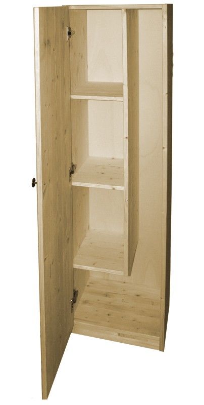 Market del Legno: Mobile portascope in abete lamellare mis.40.5x36 H 164