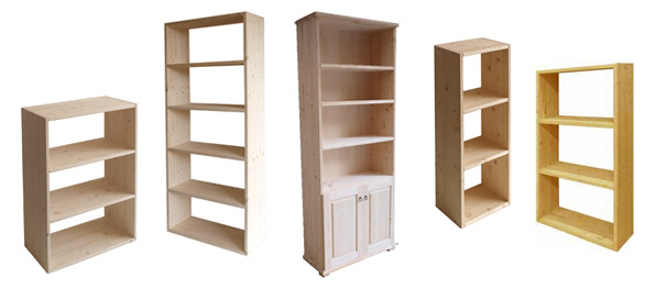 Librerie in legno massello